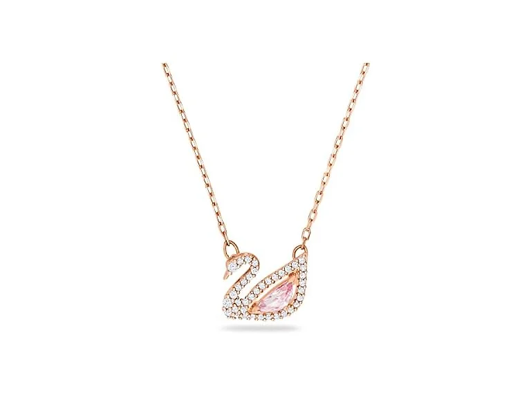 Swarovski Swan Pendant Necklace
