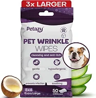 Petazy OPZ-1288/2 2-Pack (100-Wipes) Petazy Pet Wrinkle