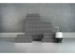 Bibb 12 Piece Egyptian Cotton Towel Set