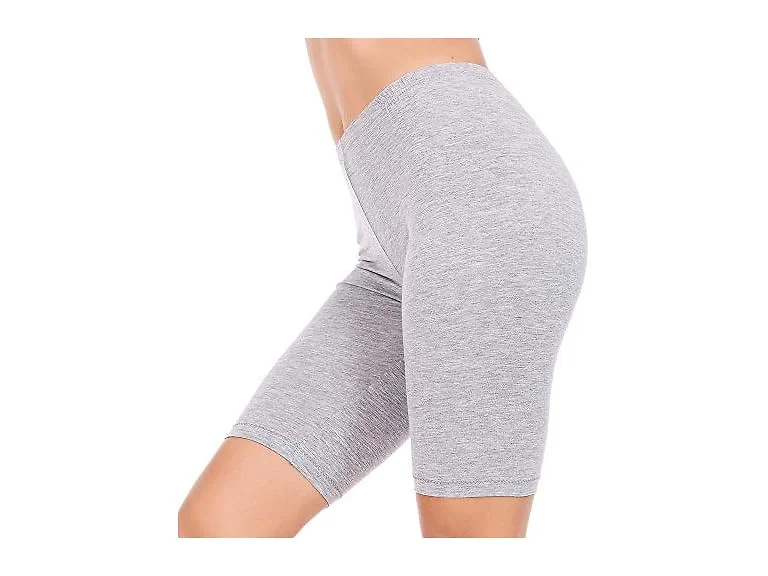 Mancyfit Women (L) Short Leggings Slip Mid Legging
