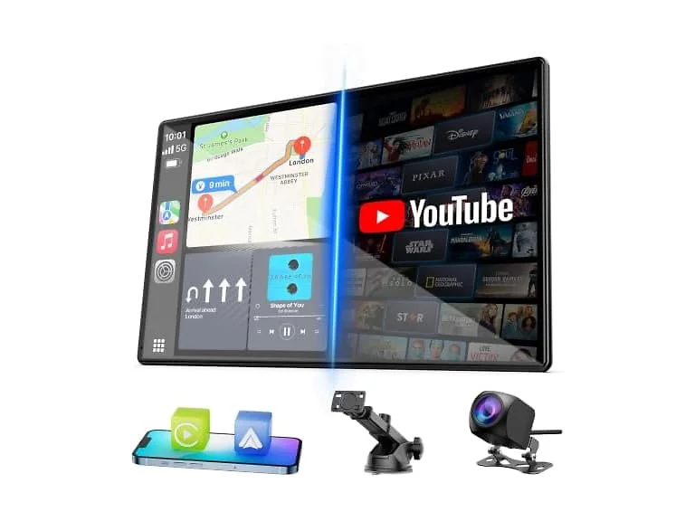 LAMTTO 9" Apple Carplay Screen