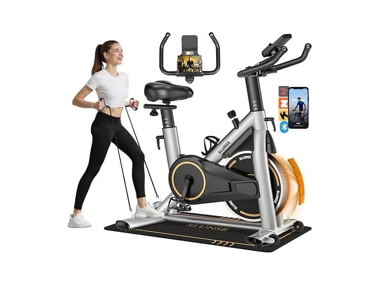 SLUNSE Magnetic Stationary Exercise Bike