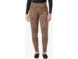 Levi Strauss Signature Gold Women's Totally Shaping Pull-On Skinny Jeans (Available in Plus Size), (New) Kalahari Cheetah Brown, 26 Long
