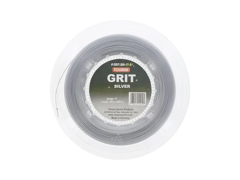 Tourna Grit Tennis String Reel Silver