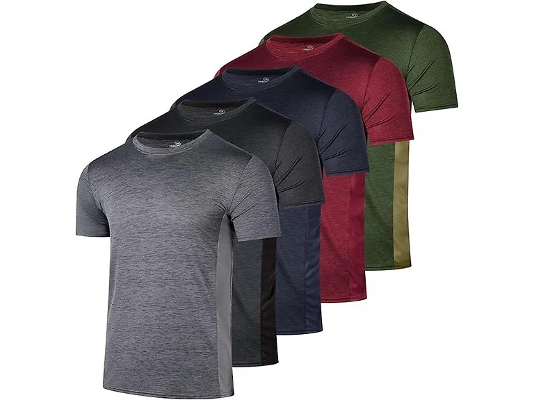 RE (5PK) Men's Active Performance T-Shirts