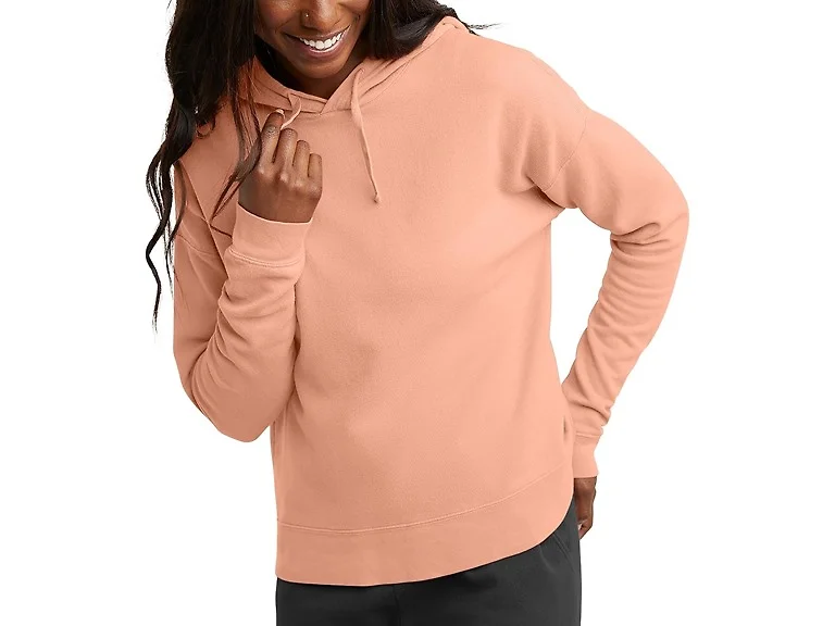 Hanes Women's Garment Dyed Hoodie (X-Large)