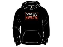 Sorry I'm Hibernating