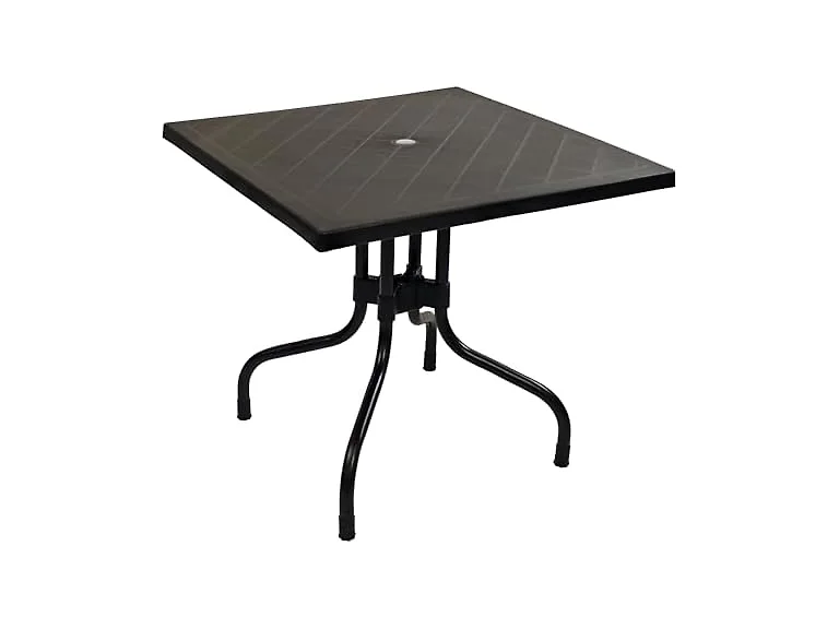 Sunnydaze Plastic Top Outdoor Dining Table