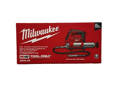 Milwaukee 2646-20 M18 2-Spd Grease Gun Bare Tool