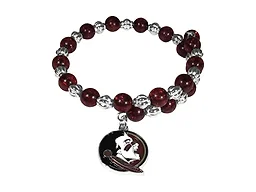NCAA Florida St. Seminoles Snowflake Bracelet