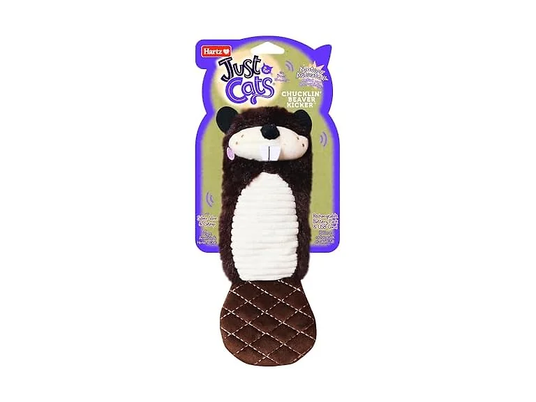 Hartz NEW Just for Cats The Chucklin' Beaver 