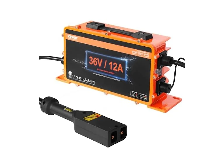 48 Volt Golf Cart Battery Charger, 15 AMP, Smart