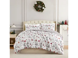 Southshore Holly Jolly Lane Duvet Set