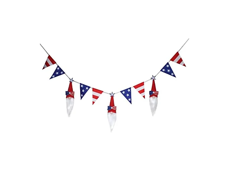 National Tree Patriotic Garland 72in