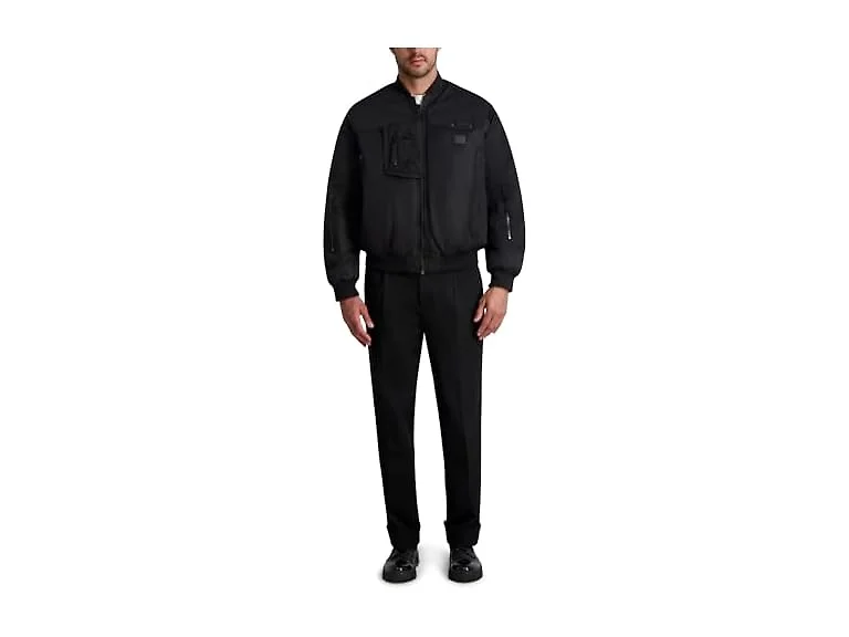 Karl Lagerfeld Paris Men's Bomber Jacket