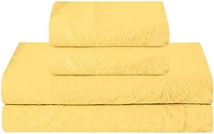 Sweet Home Collection SHC-CRK-SHT-YEL-F Full Ultra W