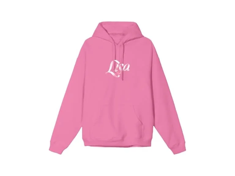 Lisa Official Merch Logo Hoodie