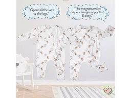 Baby Pajamas with magnetic Buttons