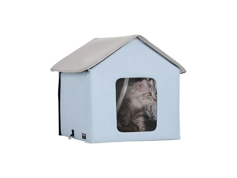 Heated Cat House, Outdoor Kitty Shelter