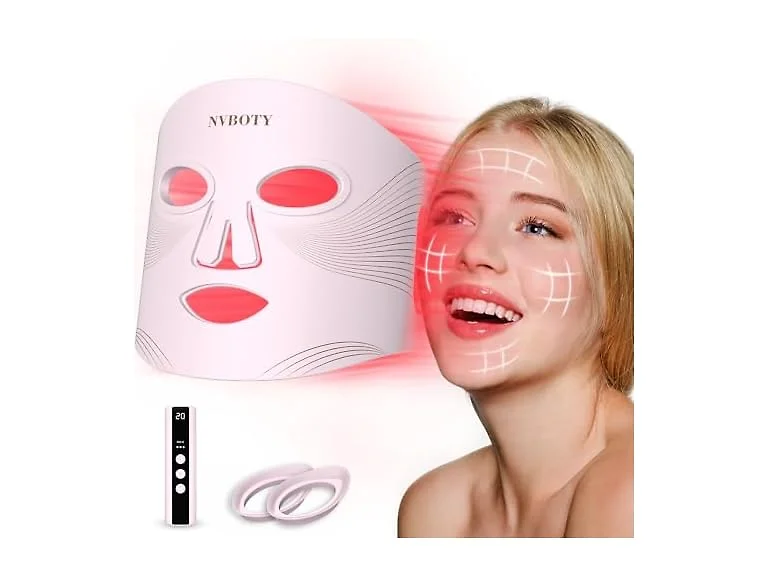 Red Light Therapy Mask, 4 Modes