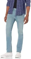 Amazon Essentials Men's Slim-Fit Jeans - Discontinued Colors, Light Blue Vintage, 31W x 34L