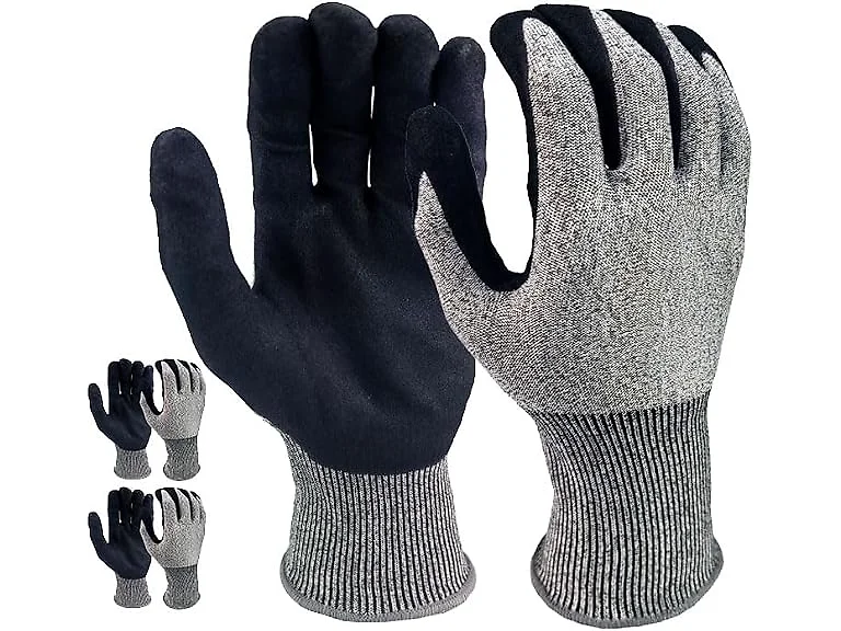 MACSHRK GAR-98 Cut Resistant Work Gloves, 2 Pair