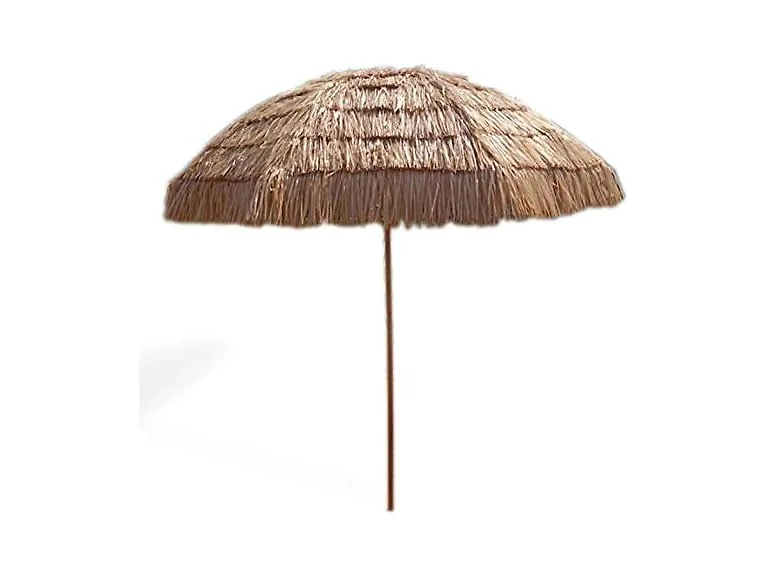 Impact Canopy 8' Hawaiian Tiki Umbrella, Pool Patio Beach Umbrella