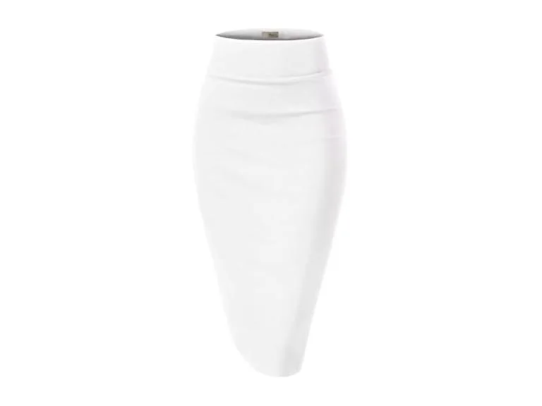 Hybrid & Company Women (XL) Nylon Ponte Skirt