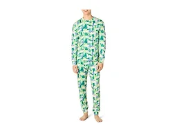 Amazon Essentials Men's Knit Pajama Set, Holiday Bear, XX-Large
