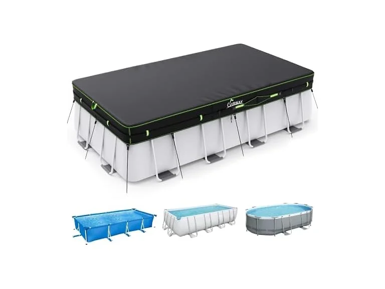 UIRWAY 7'x13' Winter Rectangular Pool Cover