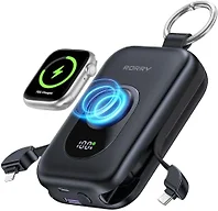 RORRY 20000mAh Power Bank 30W Built-In Cables