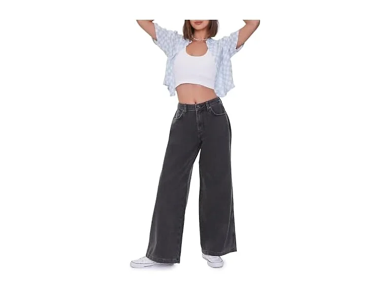Forever 21 (28) Wide-leg High-rise Jeans