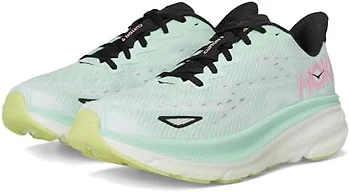 Hoka 1127896-MNW 5.5 Hoka Clifton 9 Women's Shoes Mint Fluorite/Snow Melt