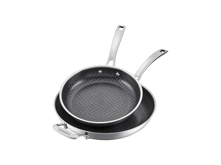 Cuisinart FusionPlus Stainless Steel Cookware Set, 2-Piece Skillet 