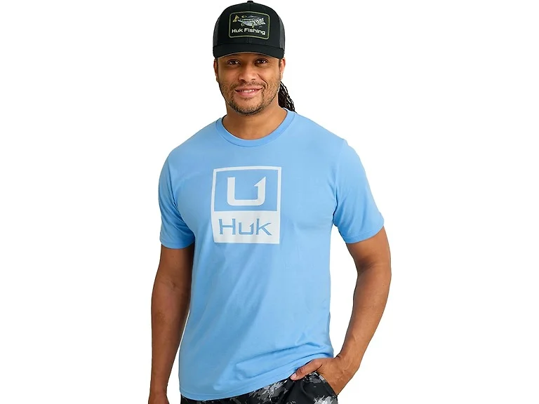 HUK Men's Short Sleeve Performance Tee (Medium)