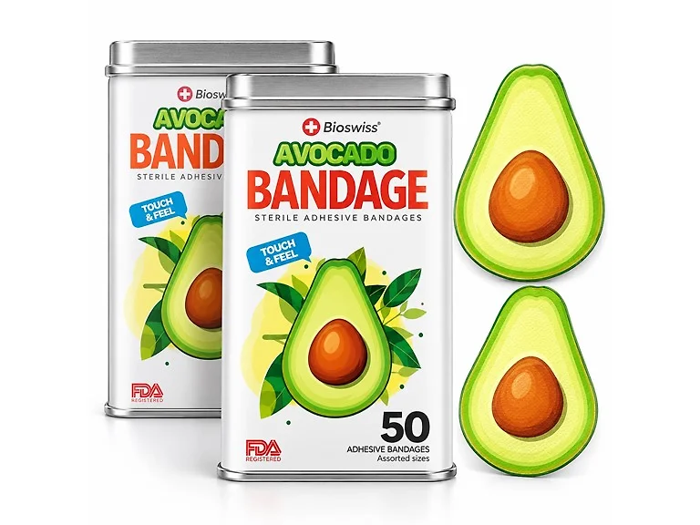2-Pack Shaped Adhesive Bandages