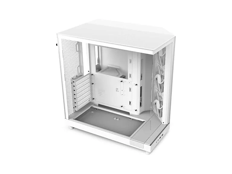 Nzxt H6 Flow Cc-h61fw-01 Compact Case X Management