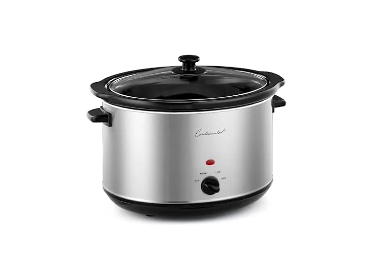 Continental Electric 6 Qt. Oval Slow Cooker