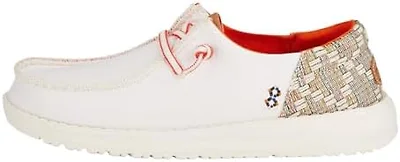 Hey Dude Womens Shoes, Wendy Funk Jacquard, Beige, 41