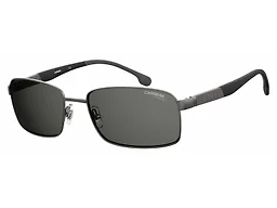 Carrera 0CA8037/S 003 58 58-18-140 Carrera Unisex 8037/S Sunglasses Matte Black Matte Black/Polarized Grey