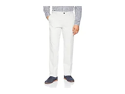 Amazon Essentials Men's Classic-Fit Wrinkle-Resistant Flat-Front Chino Pant, Light Grey, 36W x 32L
