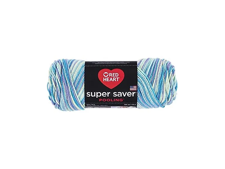 RED HEART Super Saver Yarn, Pooling - Stillwater