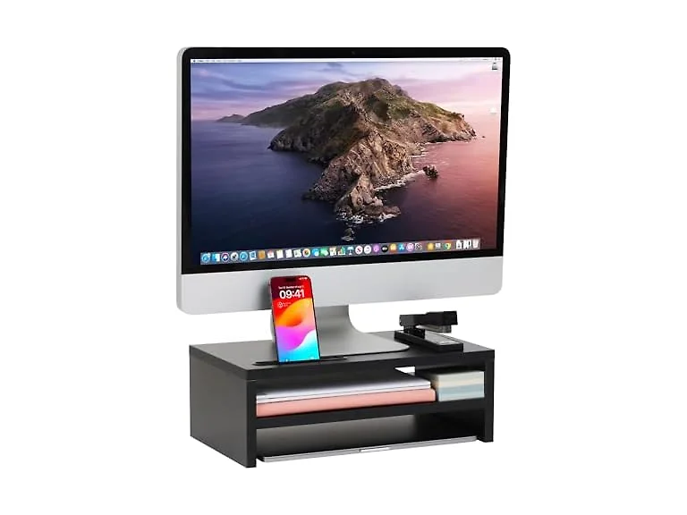 Mind Reader Monitor Stand with Phone