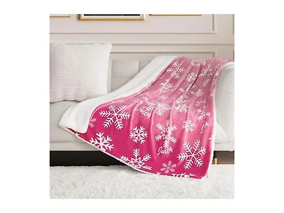 Juicy Couture Sherpa Throw 50"x60"