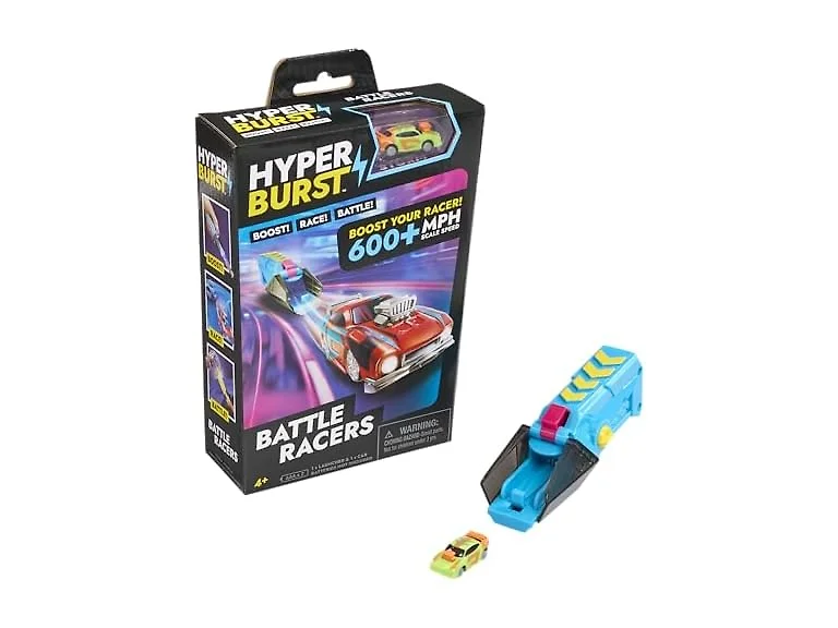 Hyper Burst Battle Racers Green Storm Car & Launcher