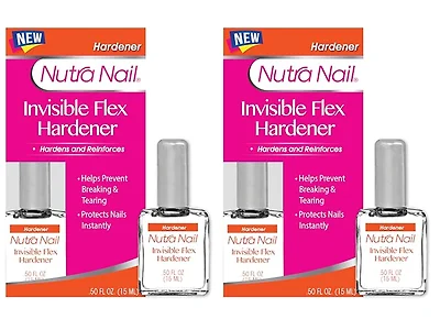 2PK Nutra Nail 2Pk Invisible Flex Nail Hardener