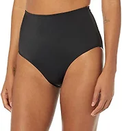 Amazon Essentials Women's High Waist Bikini Swim Bottom, Washed Black, 5X