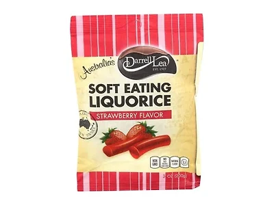 Darrell Lea Strawberry Licorice, 7 Ounce