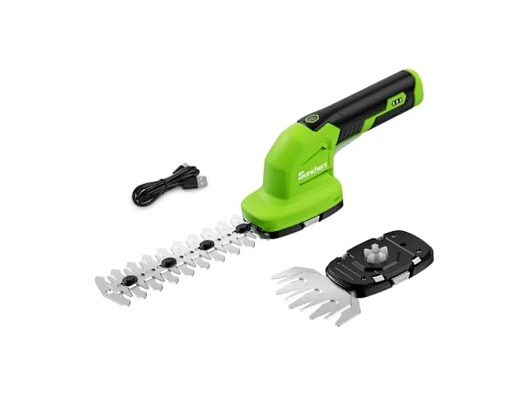 Sunchers 2 in 1 Cordless Hedge Trimmer 