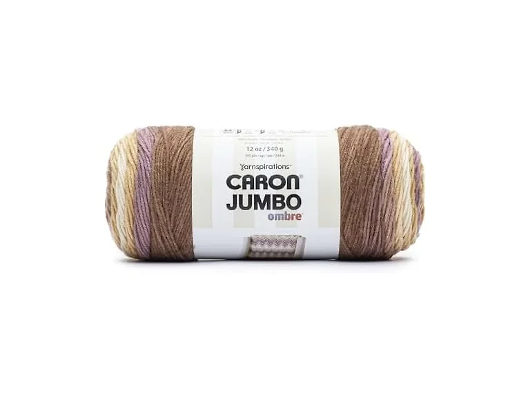 Caron Jumbo Print Ombre Yarn-Seashell